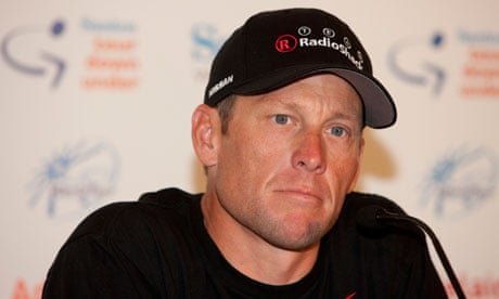 Lance Armstrong shying away from a fight is an extraordinary moment | Lance  Armstrong | The Guardian