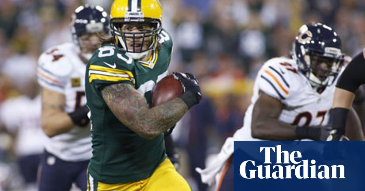 Green Bay Packers Beat Chicago Bears With Fake Field Goal Touchdown Nfl The Guardian