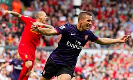 Arsenal's Lukas Podolski