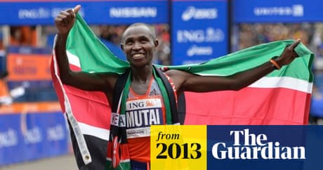 Kenya S Geoffrey Mutai Successfully Defends New York City Marathon Title Athletics The Guardian