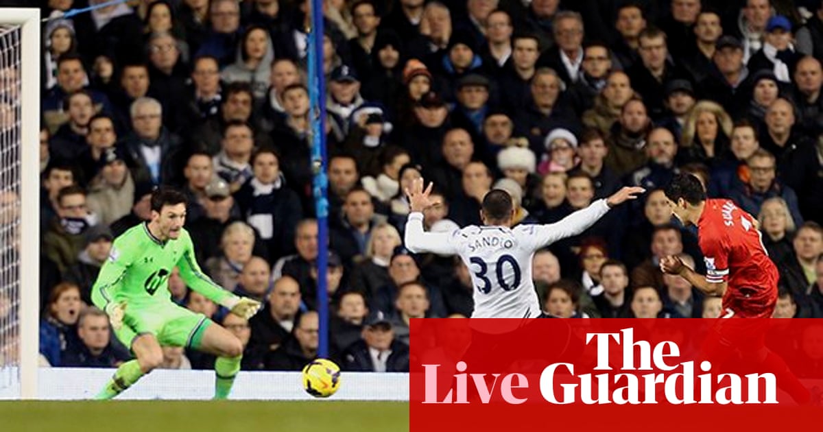 Tottenham Hotspur V Liverpool As It Happened Ian Mccourt Football The Guardian