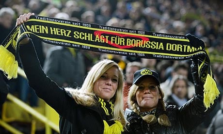 Two Dortmunds fans