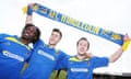 AFC Wimbledon celebrate