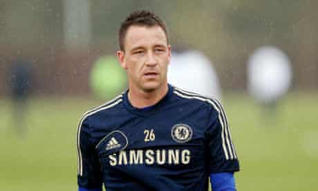 John Terry has found himself relegated to third or fourth choice under Rafael Benítez at Chelsea