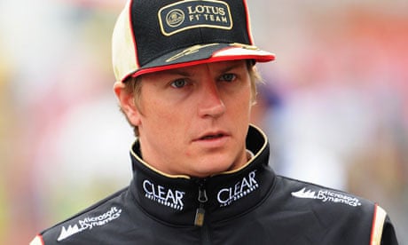 Kimi Raikkonen, Lotus f1 driver