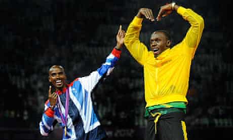 Usain Bolt Mo Farah
