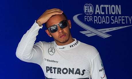 Which sunglasses does Lewis Hamilton wear? Mercedes driver's F1
