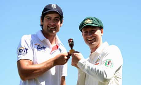 Alastair Cook and Michael Clarke