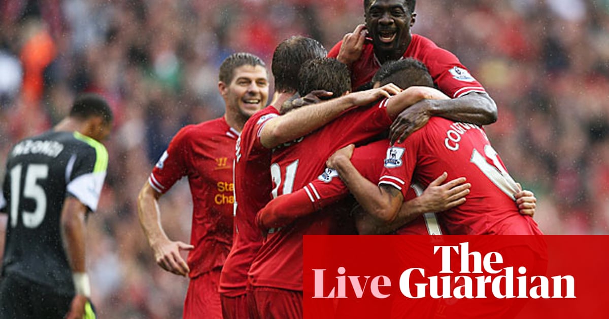 Liverpool V Stoke City As It Happened Scott Murray