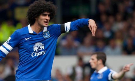 Everton are still unwiling to part with either Marouane Fellaini or Leighton Baines 