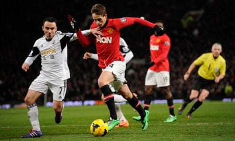 Danny Welbeck seals vital win for Manchester United against Swansea Danny Welbeck seals vital win for Manchester United against Swansea