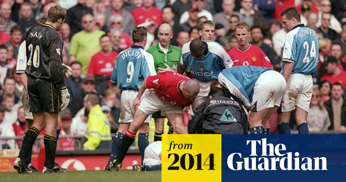 Roy Keane I Didn T Mean To Deliberately Injure Alf Inge Haaland Roy Keane The Guardian