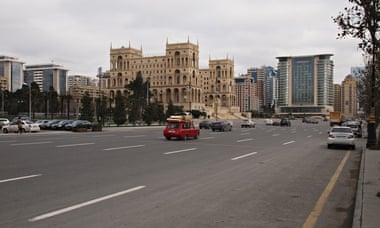 The streets of Baku.