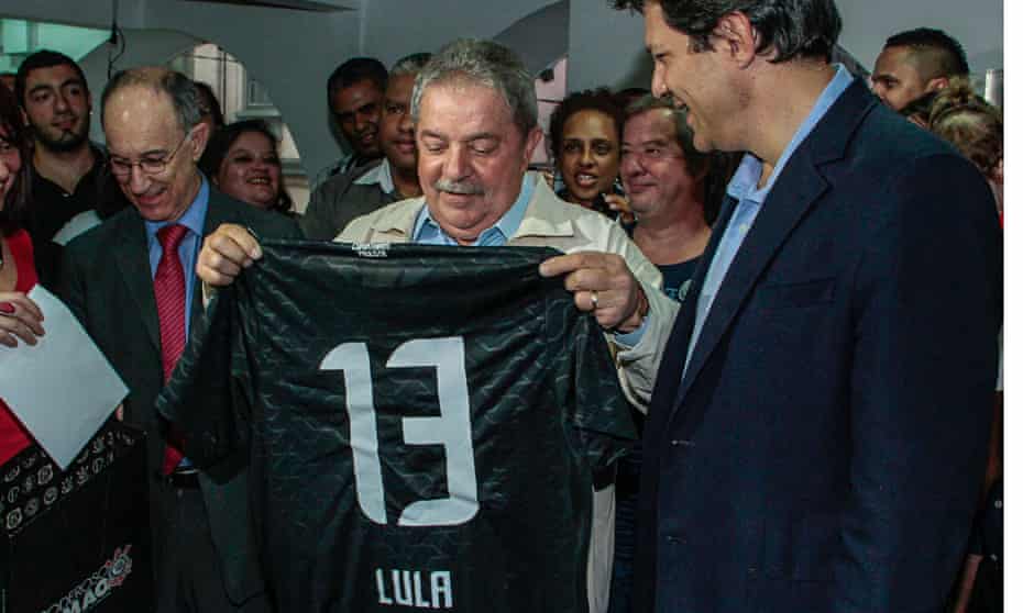 Lula da Silva Visits Corinthians