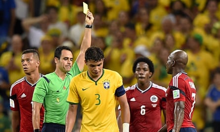 Brazil lodge appeal to have Thiago Silva's yellow card ...