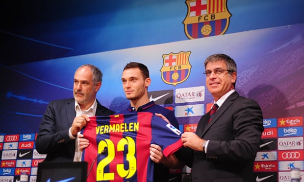 Thomas Vermaelen completed his move to Barcelona today and called it 'a dream'.
