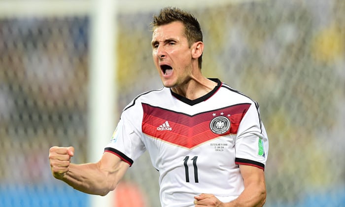 Miroslav Klose announces retirement from international football | Germany | The Guardian