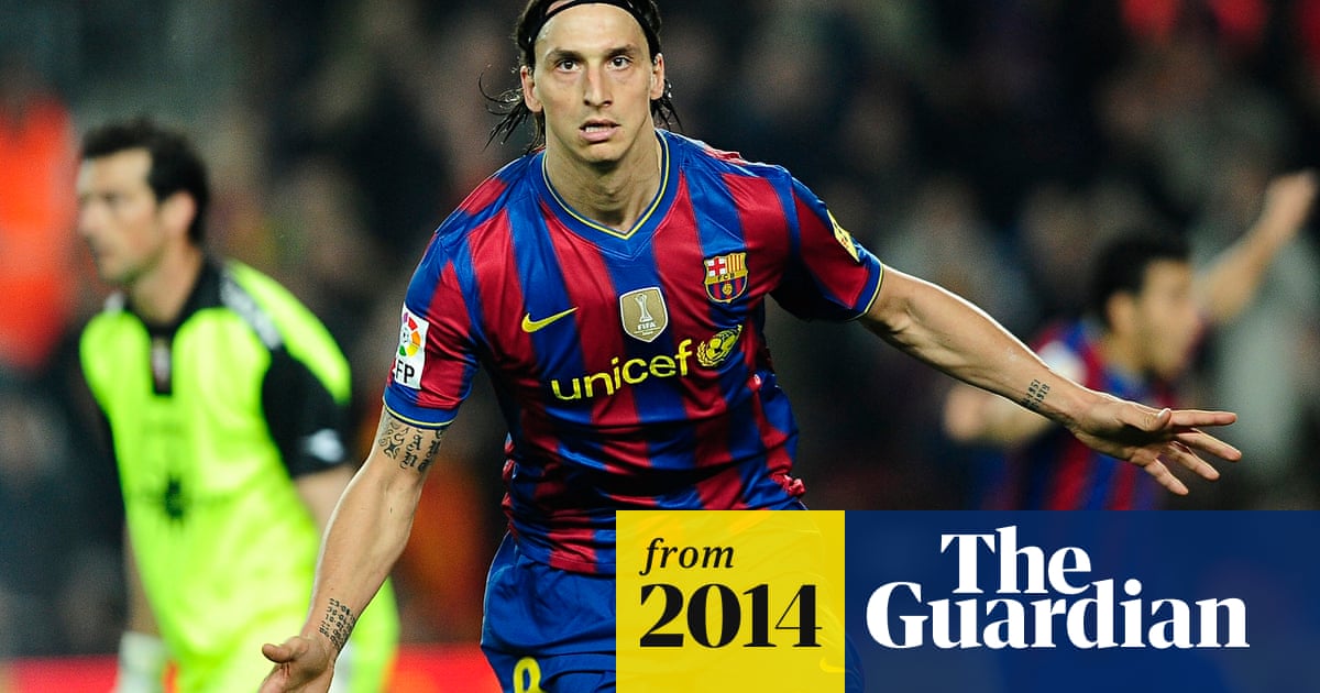 Zlatan Ibrahimovic Blames Guardiola For Barcelona Champions League Flop Football The Guardian