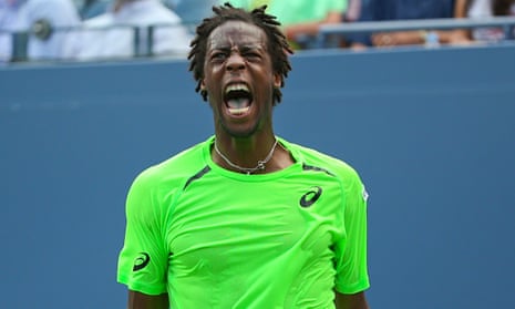 Gaël Monfils defeats Grigor Dimitrov to reach US Open quarter-finals | US Open Tennis 2014 | The Guardian