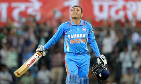 Former India batsman Virender Sehwag announces retirement from all cricket | India cricket team | The Guardian