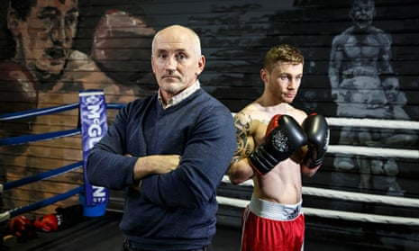 Barry McGuigan and Carl Frampton before Saturday's big fight