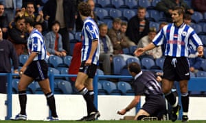 Paolo Di Canio leaves the field 