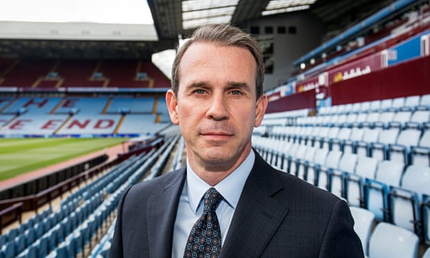 Arsenal man joins Aston Villa 1 Tom Fox Aston Villa Chief Executive