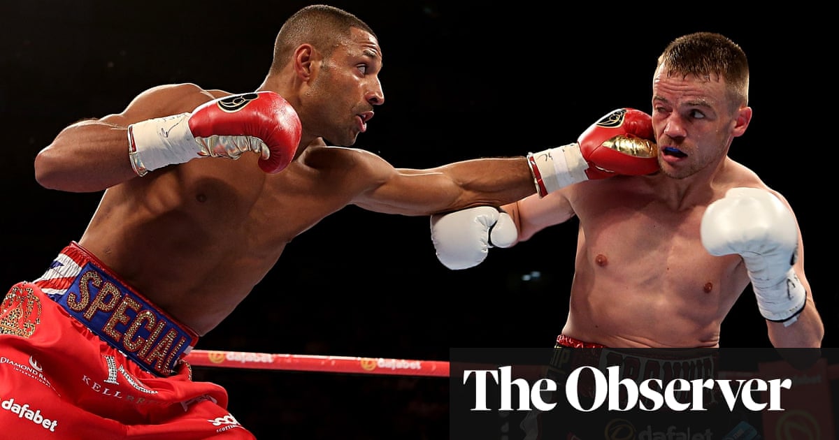 Kell Brook Proves His Stature By Overpowering Frankie Gavin Sport The Guardian