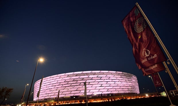 The Baku Olympic Stadium, the main venue for the increasingly controversial 2015 European Games