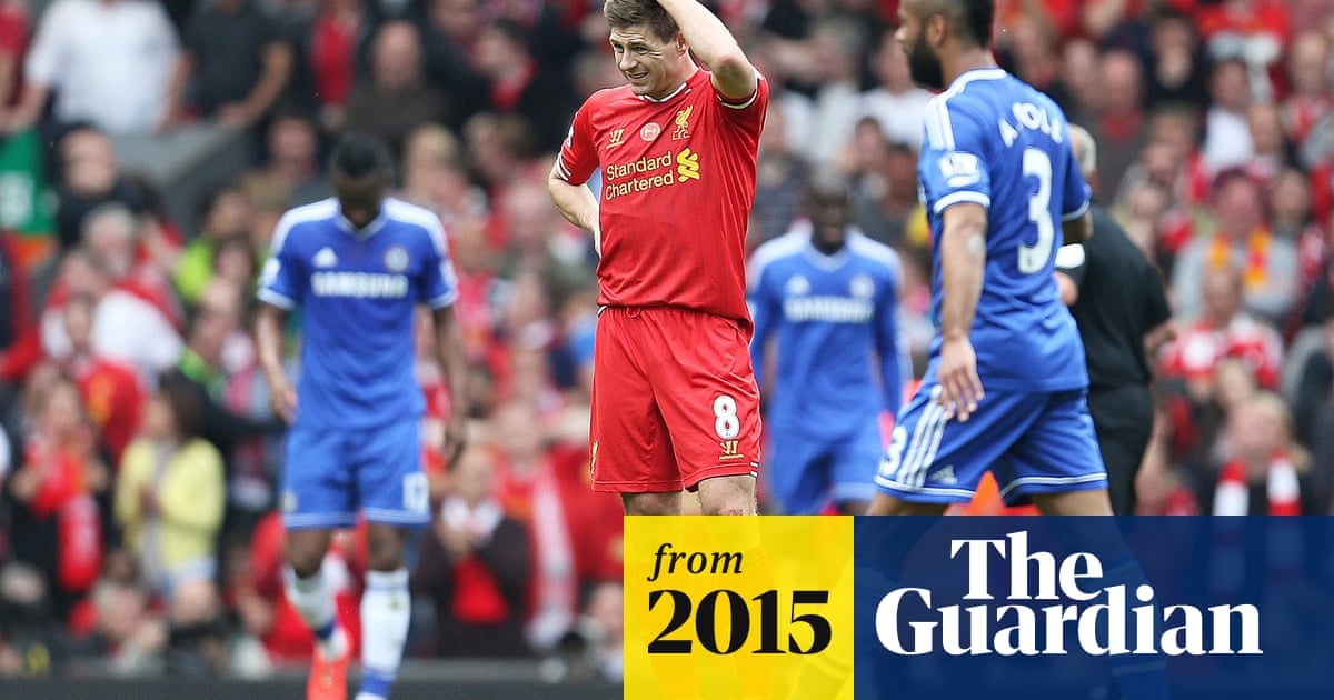 Steven Gerrard Still Haunted By Slip After Leaving Liverpool Without Winning Title Football The Guardian