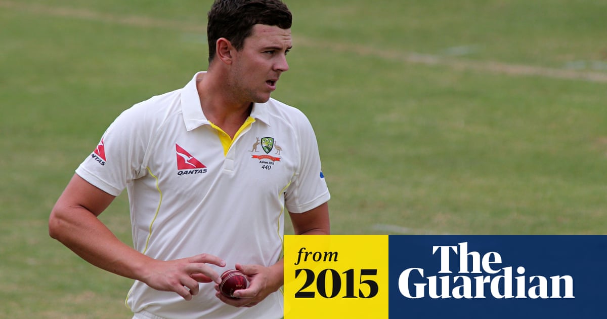 Josh Hazlewood is happy to walk in Glenn McGrath's Ashes shadow | Australia  cricket team | The Guardian