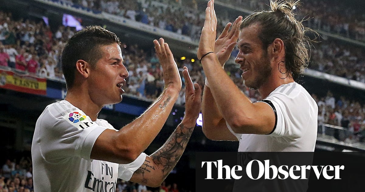 James Rodriguez And Gareth Bale At Double For Real Madrid Against Betis La Liga The Guardian James Rodriguez And Gareth Bale At Double For Real Madrid Against Betis La Liga The Guardian