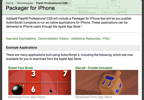 Apple V Adobe This Time It S Executable Technology The Guardian