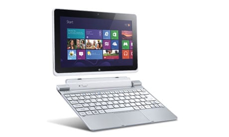 Can a Windows 8 hybrid PC replace a desktop, a laptop and a tablet? |  Windows 8 | The Guardian