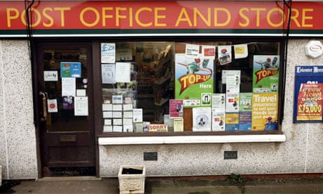 Minister offers hope to under-threat post offices | Conservatives | The  Guardian