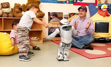 How toddlers can help us build human robots Robots | The Guardian