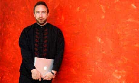 Jimmy Wales of Wikipedia