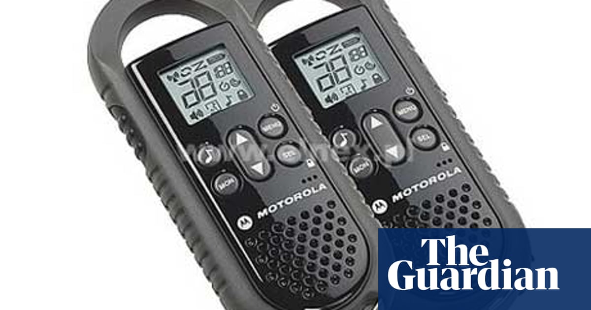 Dork Talk Motorola Tlkr T5 Two Way Radios Gadgets The Guardian 