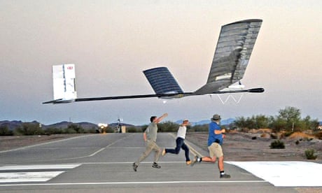 Zephyr solar powered plane