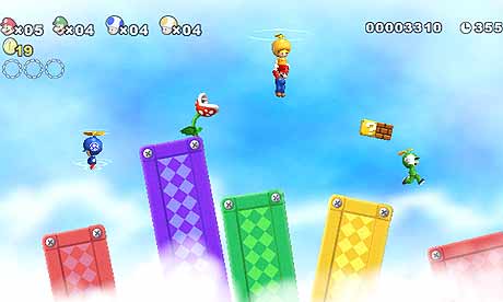 New Super Mario Bros Wii, Games