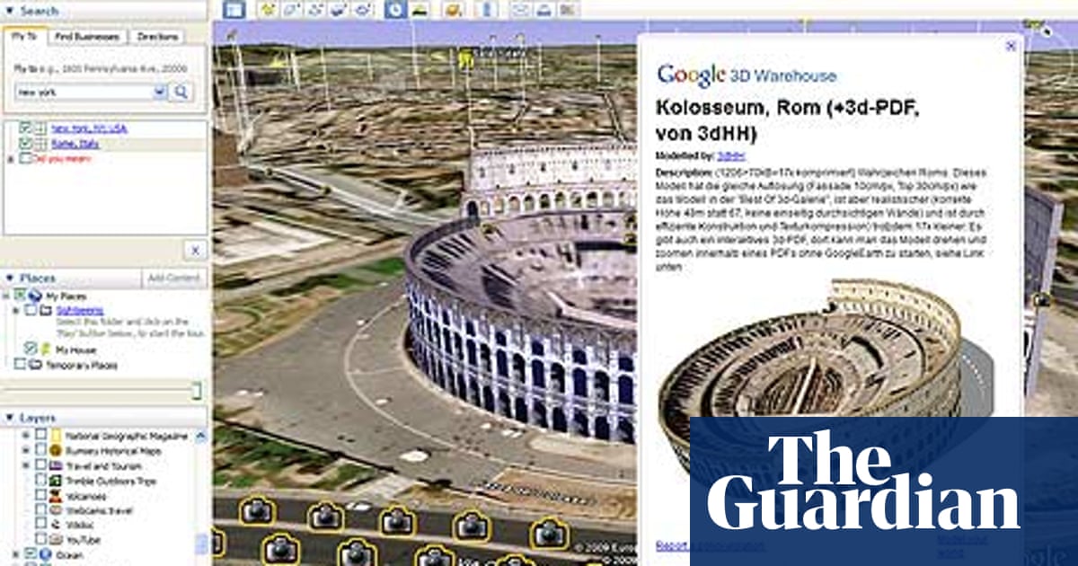 google earth technology the guardian