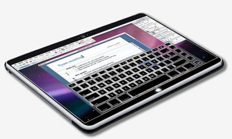 Apple tablet computer concept