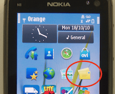 Nokia N8: that's not your email