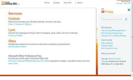 Microsoft Office 365 – review | Microsoft | The Guardian