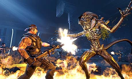 Fight the alien from Aliens in this Monster Hunter mod