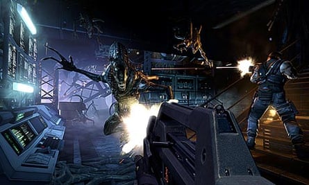 Aliens vs. Predator Xbox 360 Gameplay - Predator Killstreak (360) 