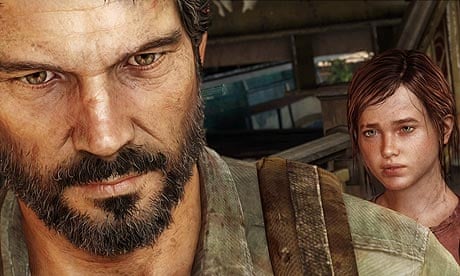 Joel and Ellie in The Last of Us. So many feels.