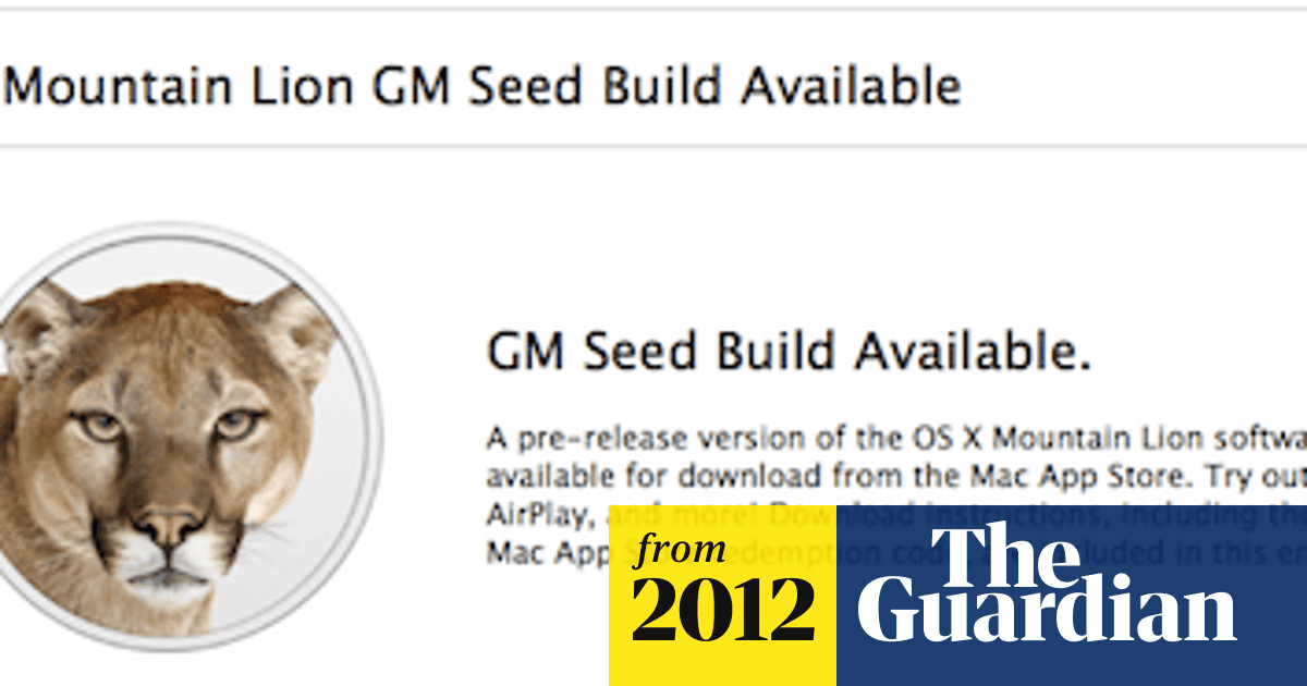 Mac Mountain Lion Download Mac Mountain Lion Download