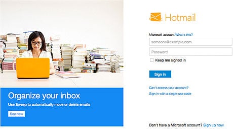 Microsoft revamps Hotmail, takes on Google and Yahoo 