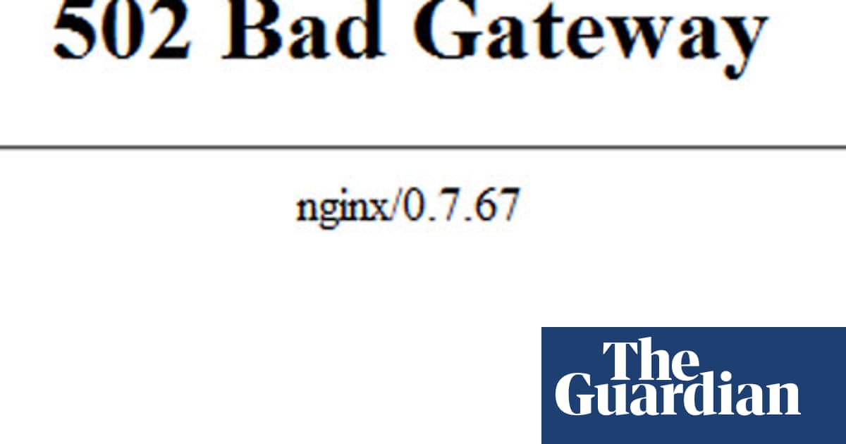 502 Bad Gateway Error What To Do When You Can T Get Through To A Website Computing The Guardian 502 Bad Gateway Error What To Do When You Can T Get Through To A Website Computing The Guardian
